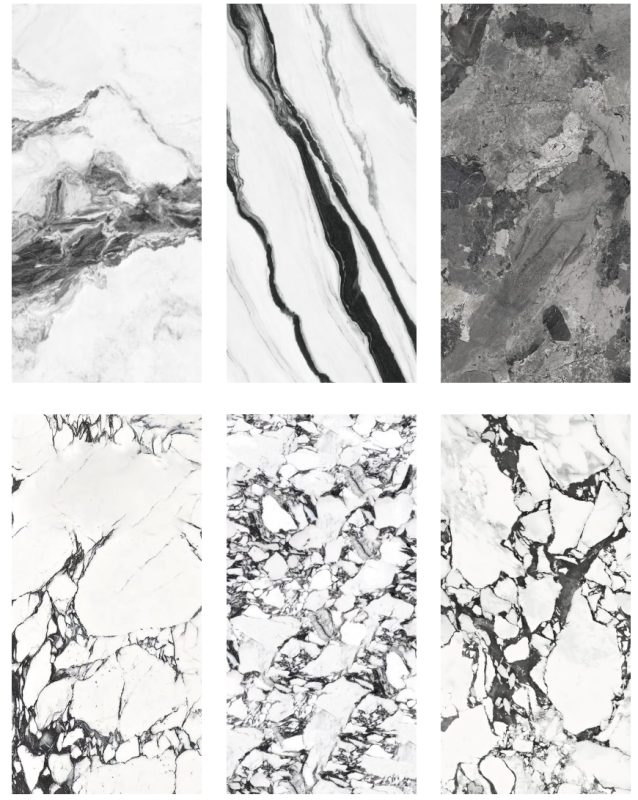 6款超清黑白大理石材质贴图-乐云库