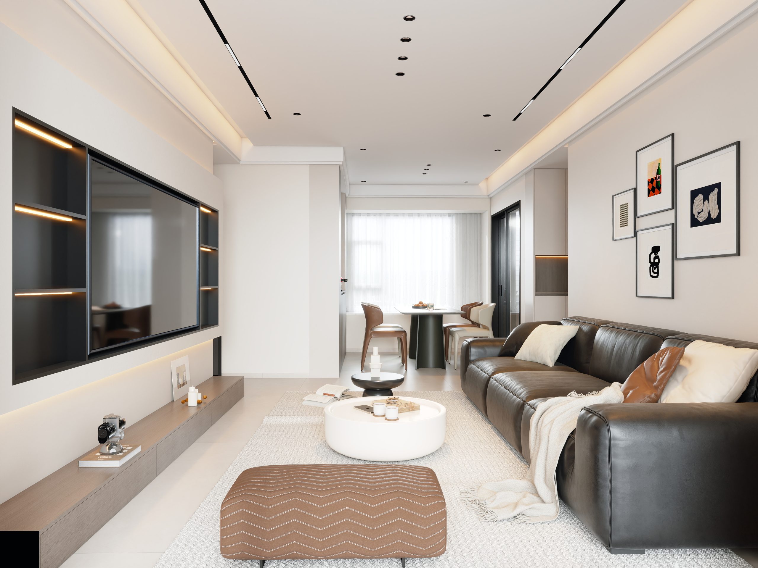 现代风格酷家乐成套案例-乐云库