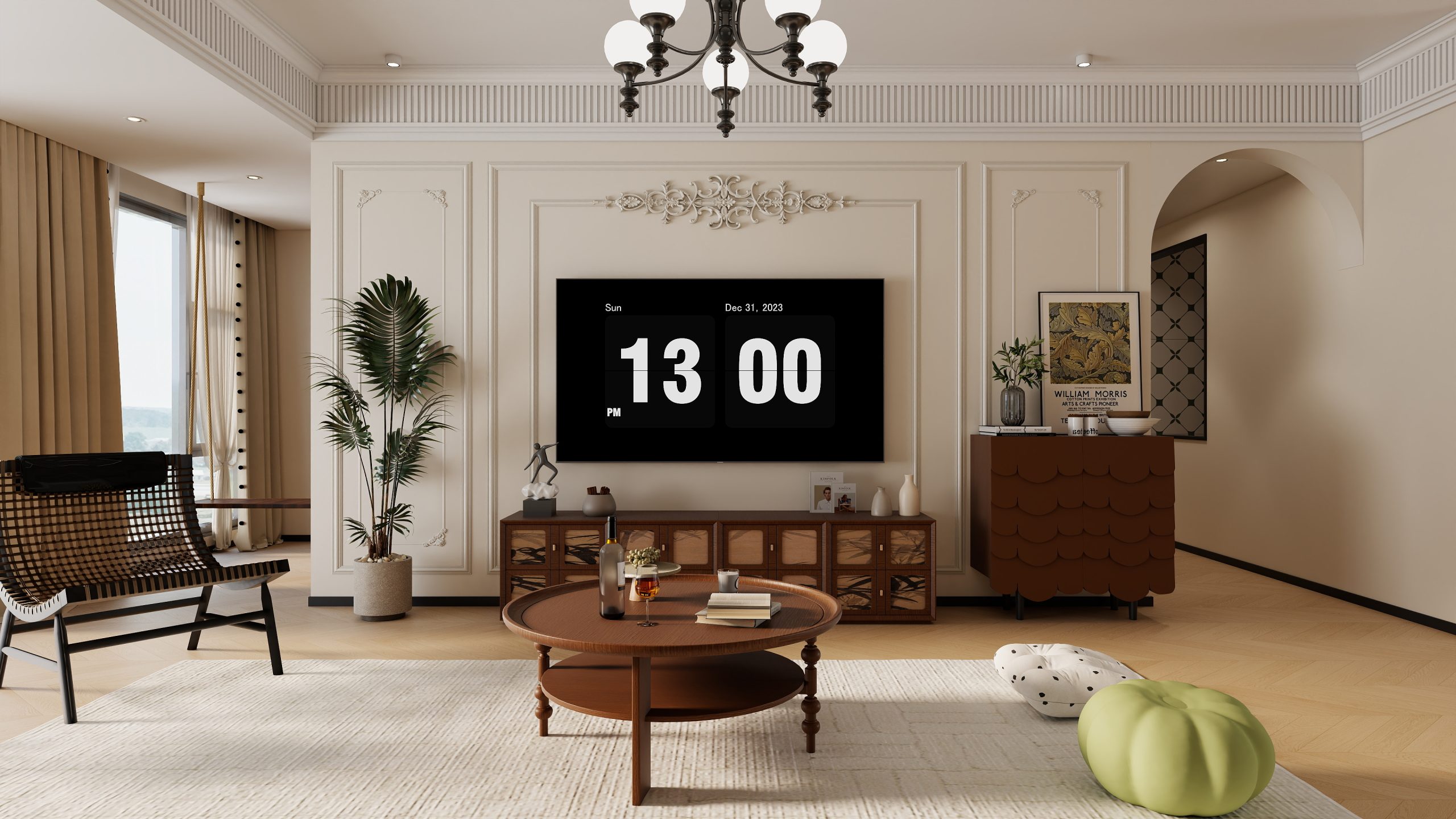 法式中古风格酷家乐成套案例-乐云库