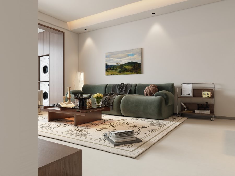 中古风酷家乐成套效果图方案-乐云库