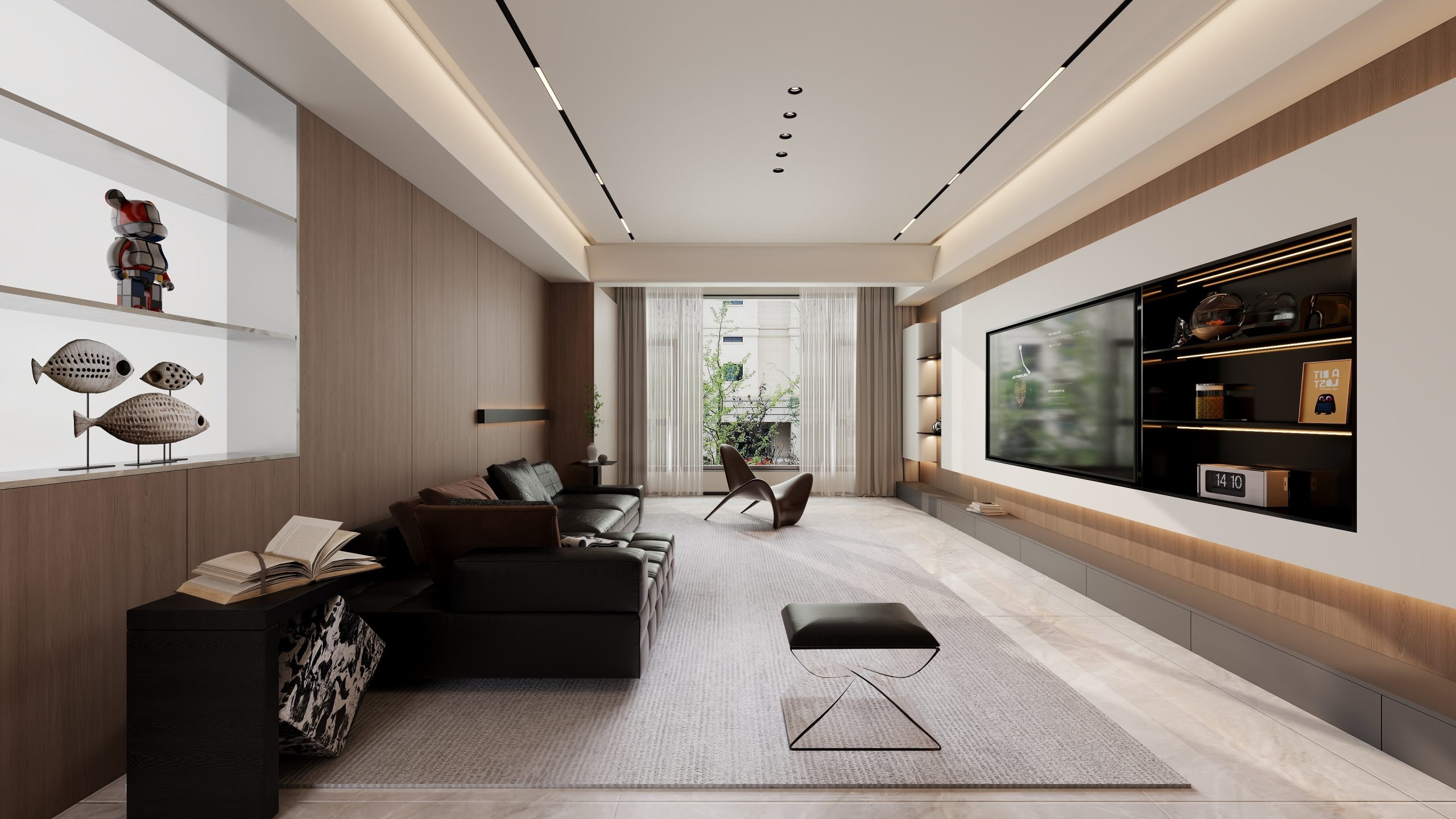 乐云库现代意式风格酷家乐成套案例方案-乐云库