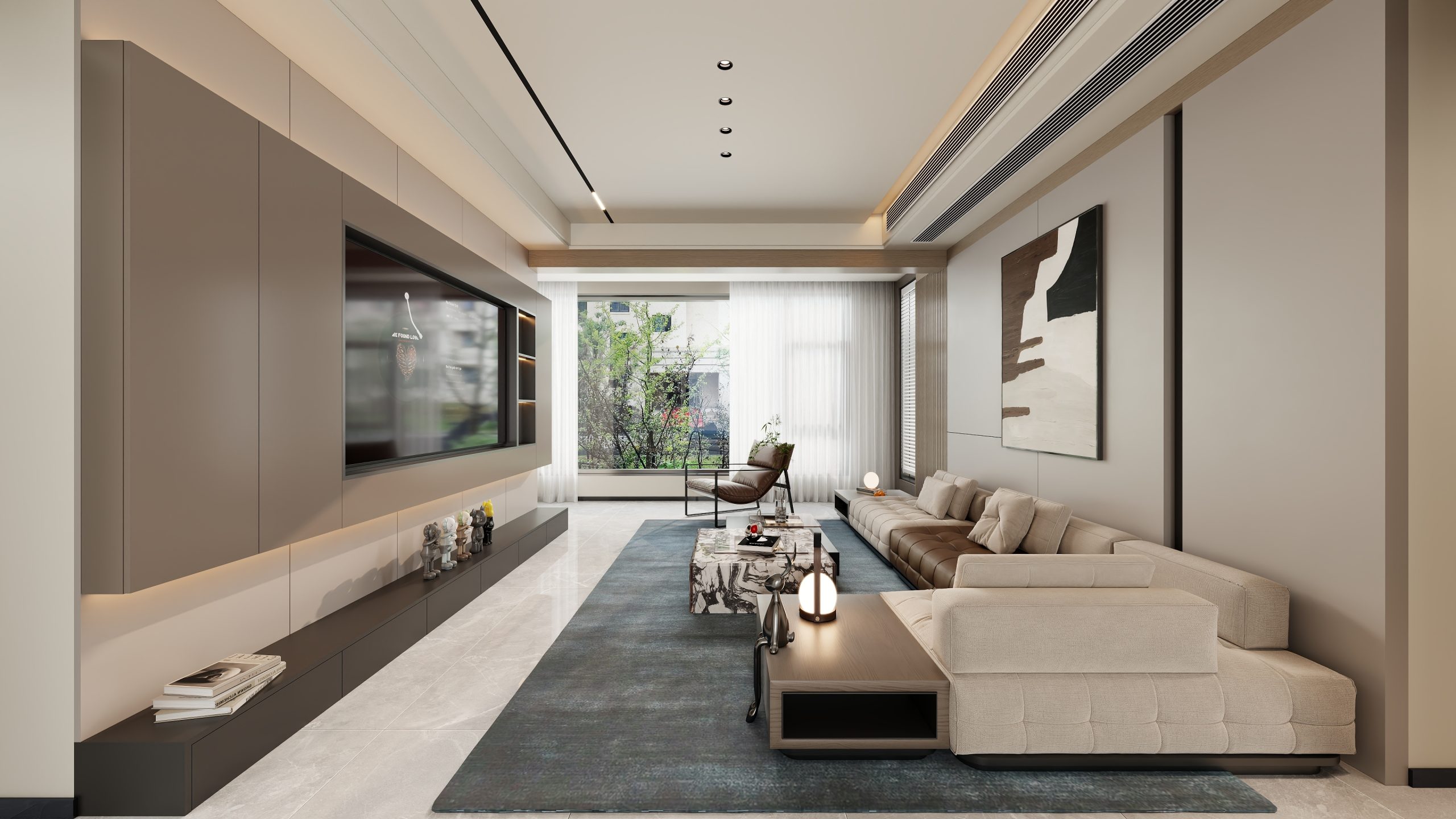 乐云库现代风格酷家乐成套案例-单车-乐云库