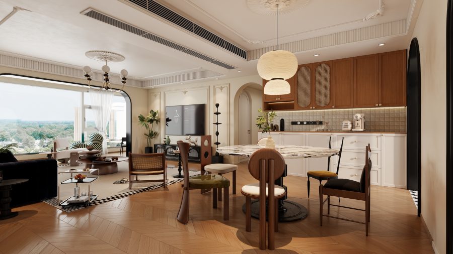 法式中古风酷家乐成套案例案例-乐云库