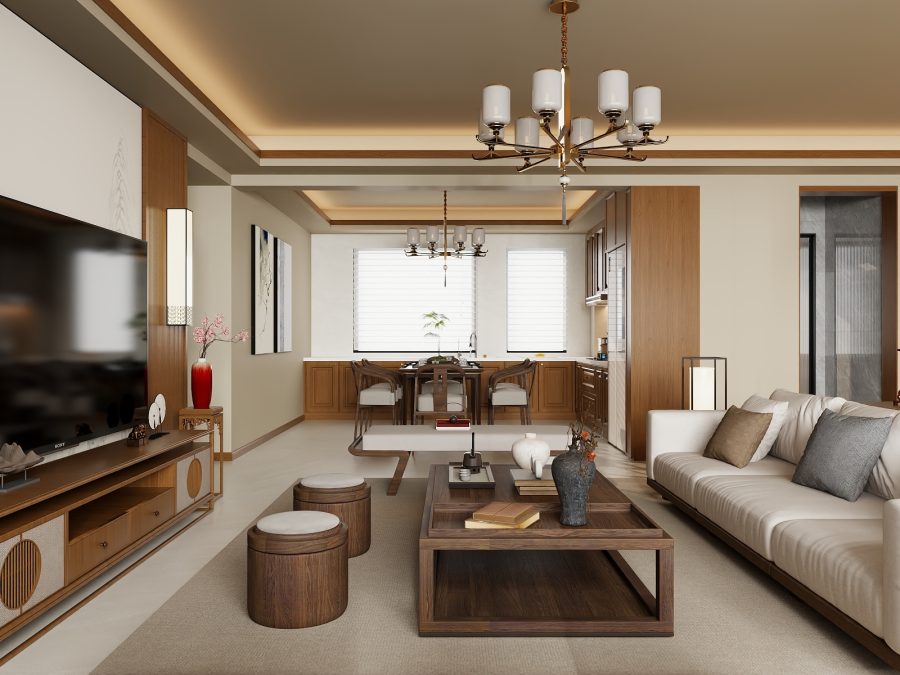 乐云库宋氏美学酷家乐成套案例方案-乐云库