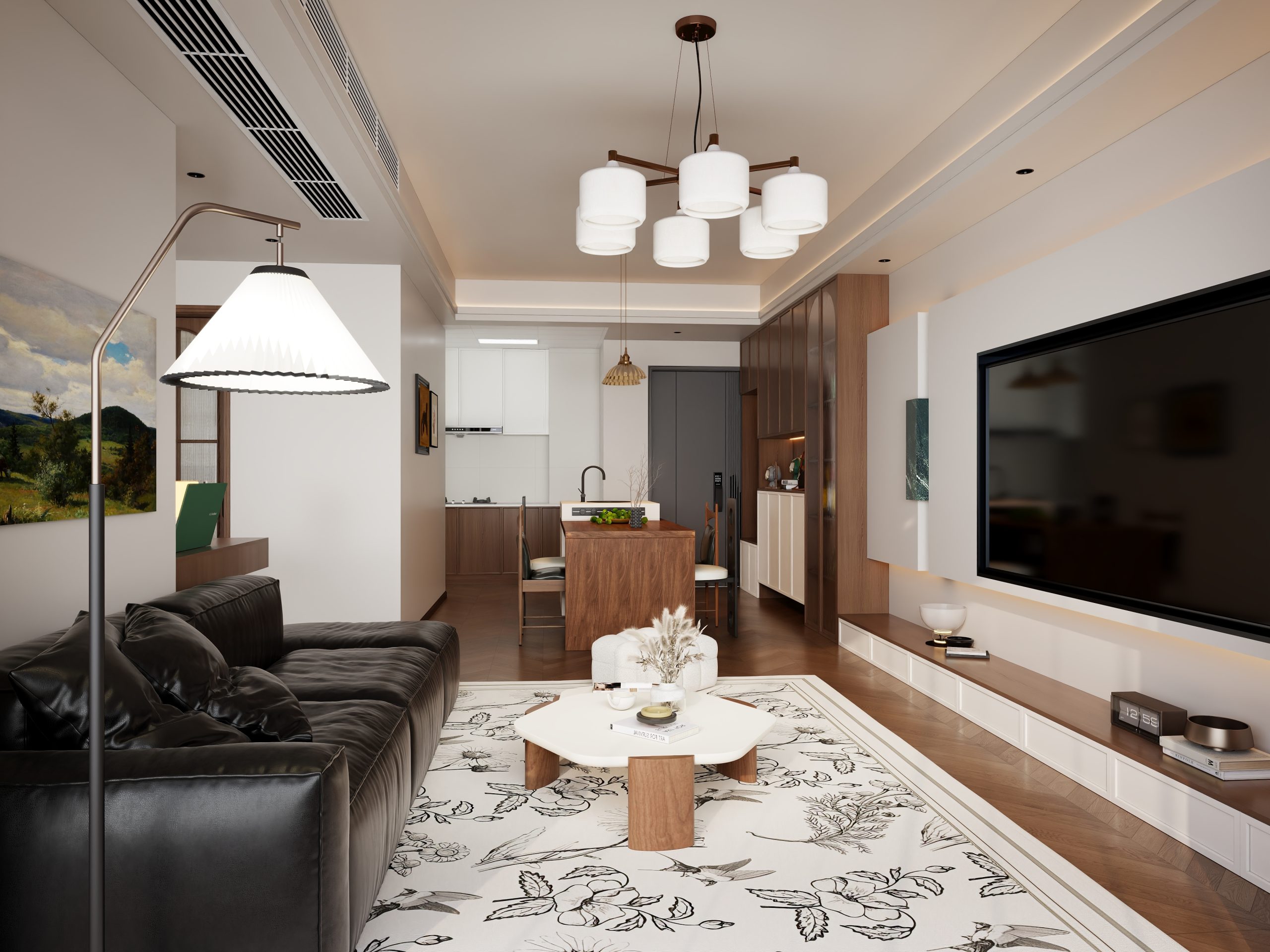 乐云库中古风酷家乐成套案例-乐云库