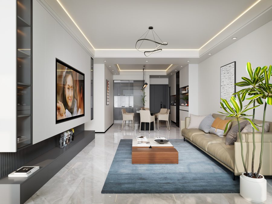 乐云库现代风格酷家乐成套案例方案-乐云库