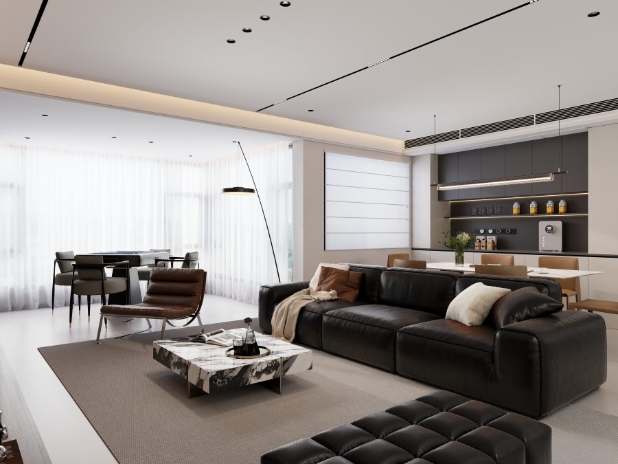 乐云库现代风格酷家乐成套案例方案-乐云库