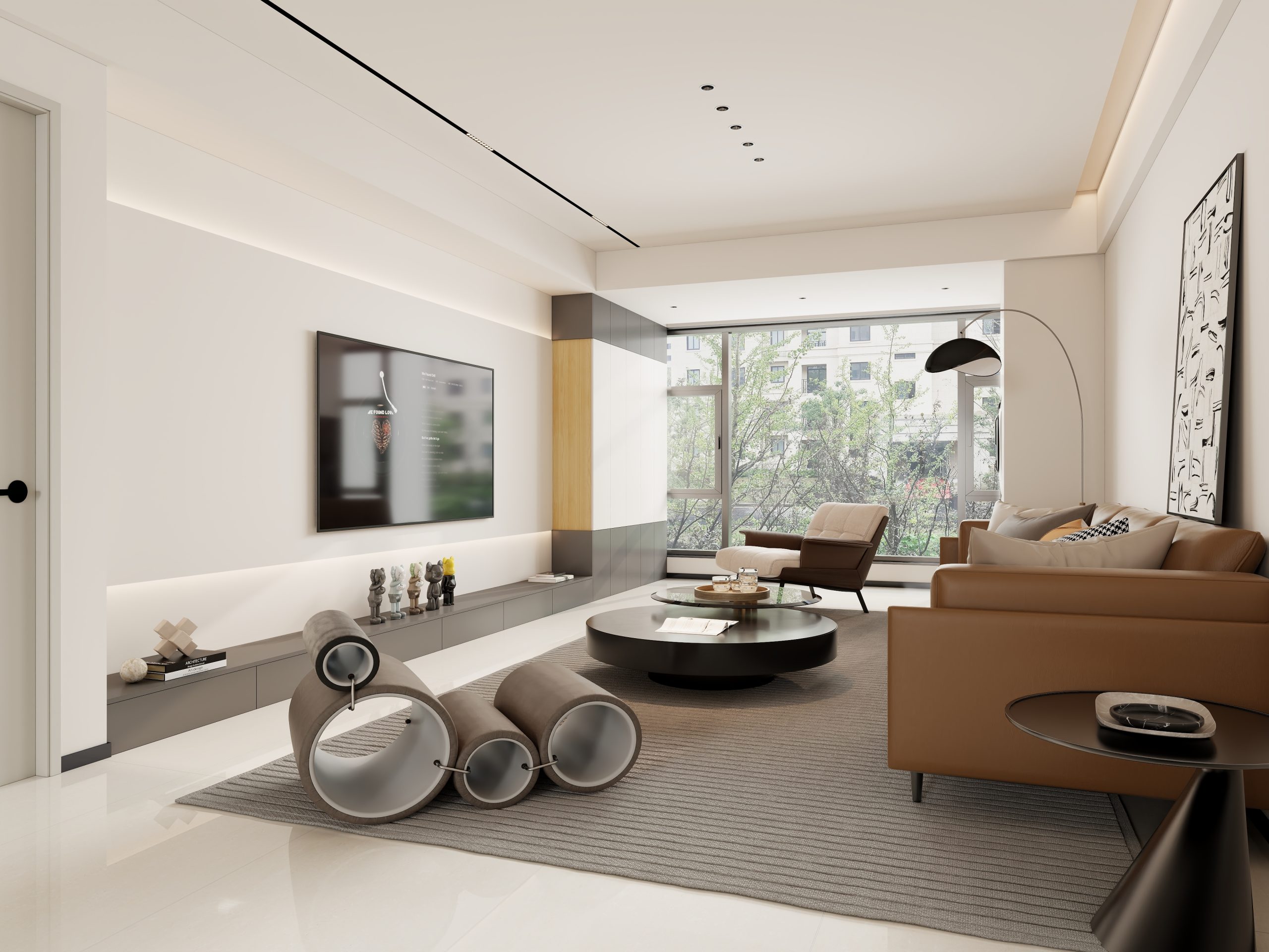 乐云库现代风格酷家乐成套案例方案-乐云库