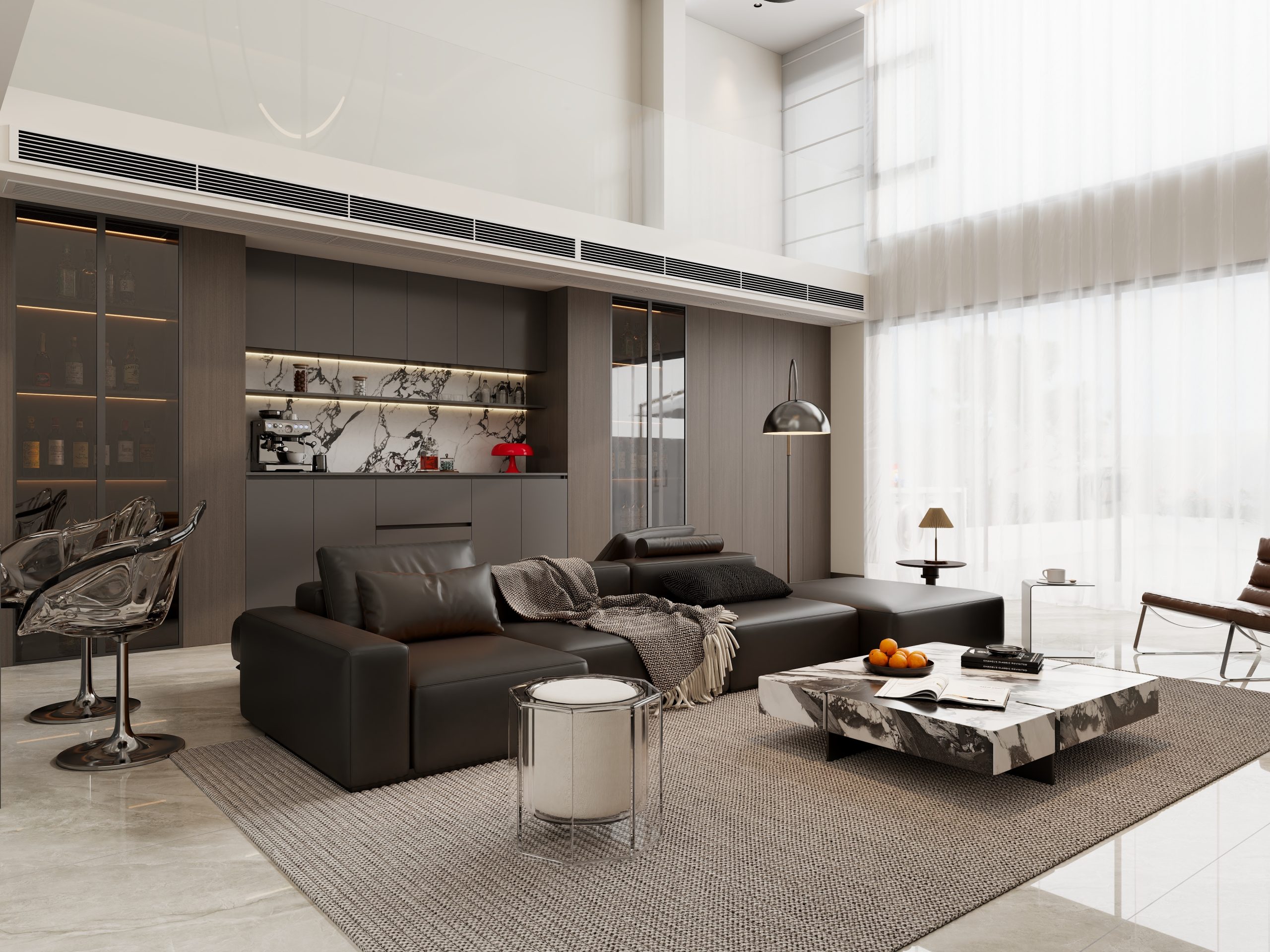 意式风格别墅酷家乐成套案例方案-乐云库