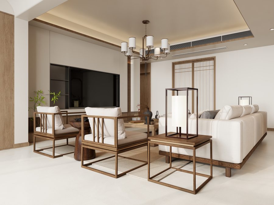 乐云库宋氏风格酷家乐成套案例方案-乐云库