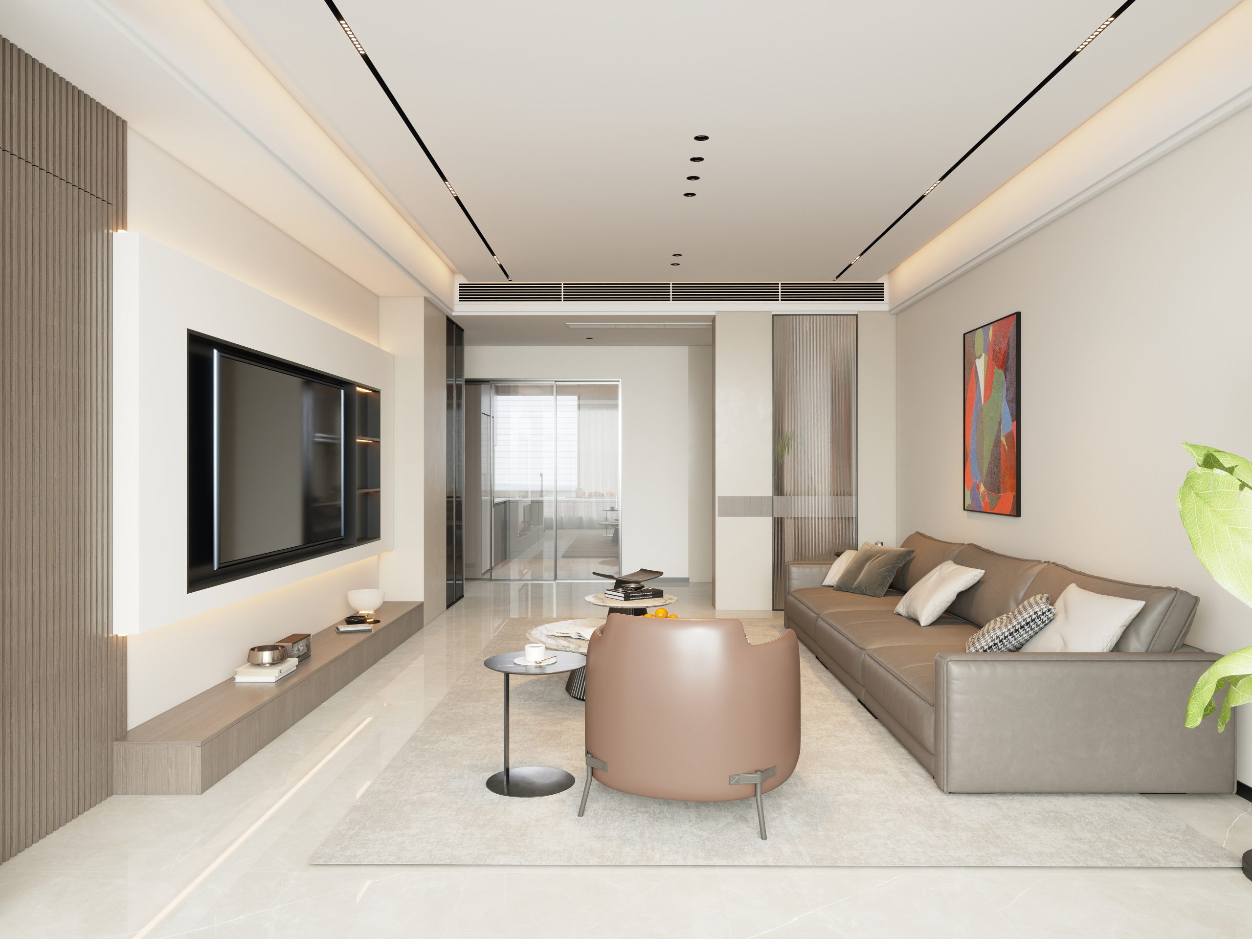 乐云库现代风格酷家乐成套案例方案-乐云库