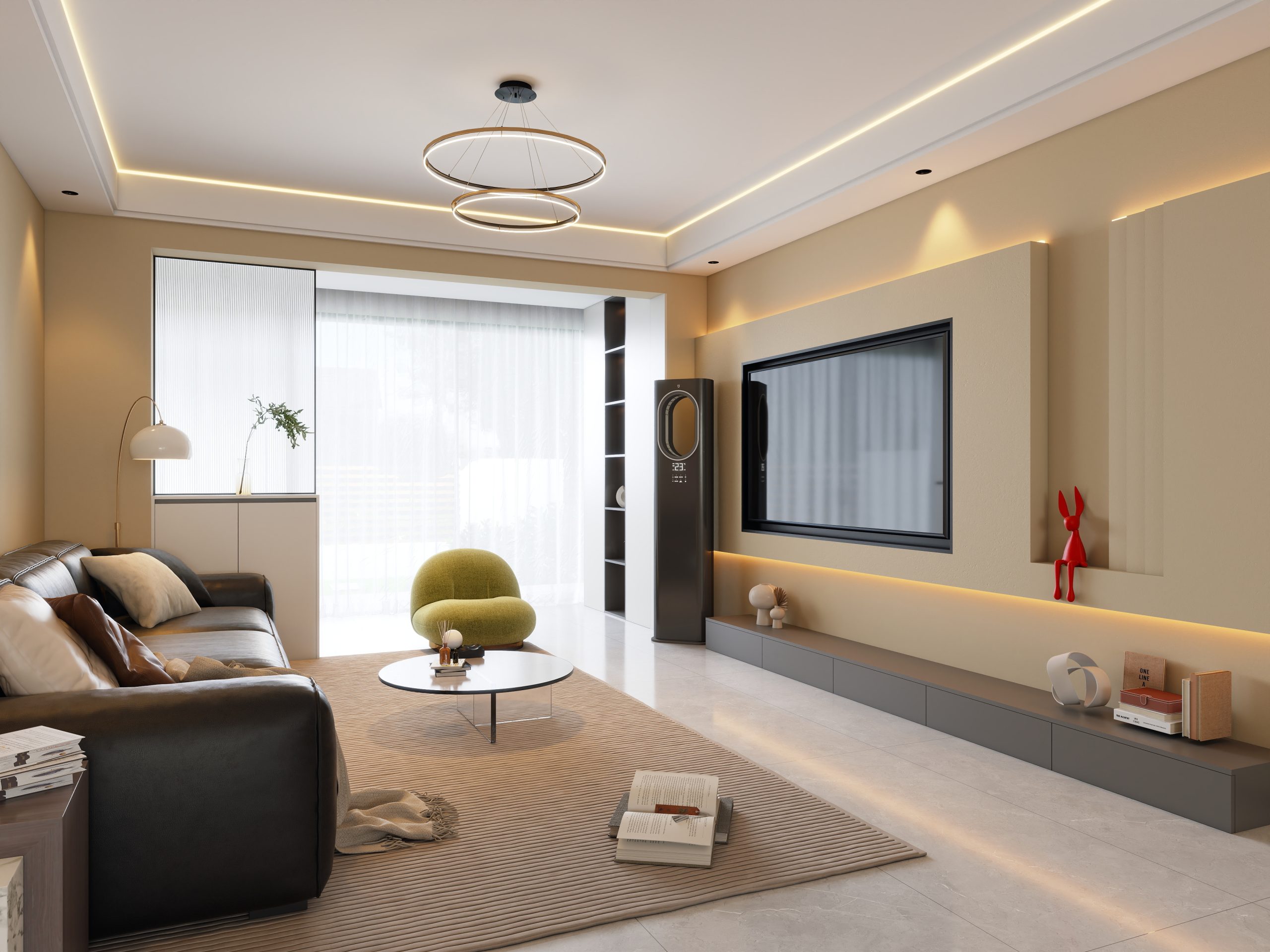 乐云库现代风格酷家乐成套案例方案-乐云库