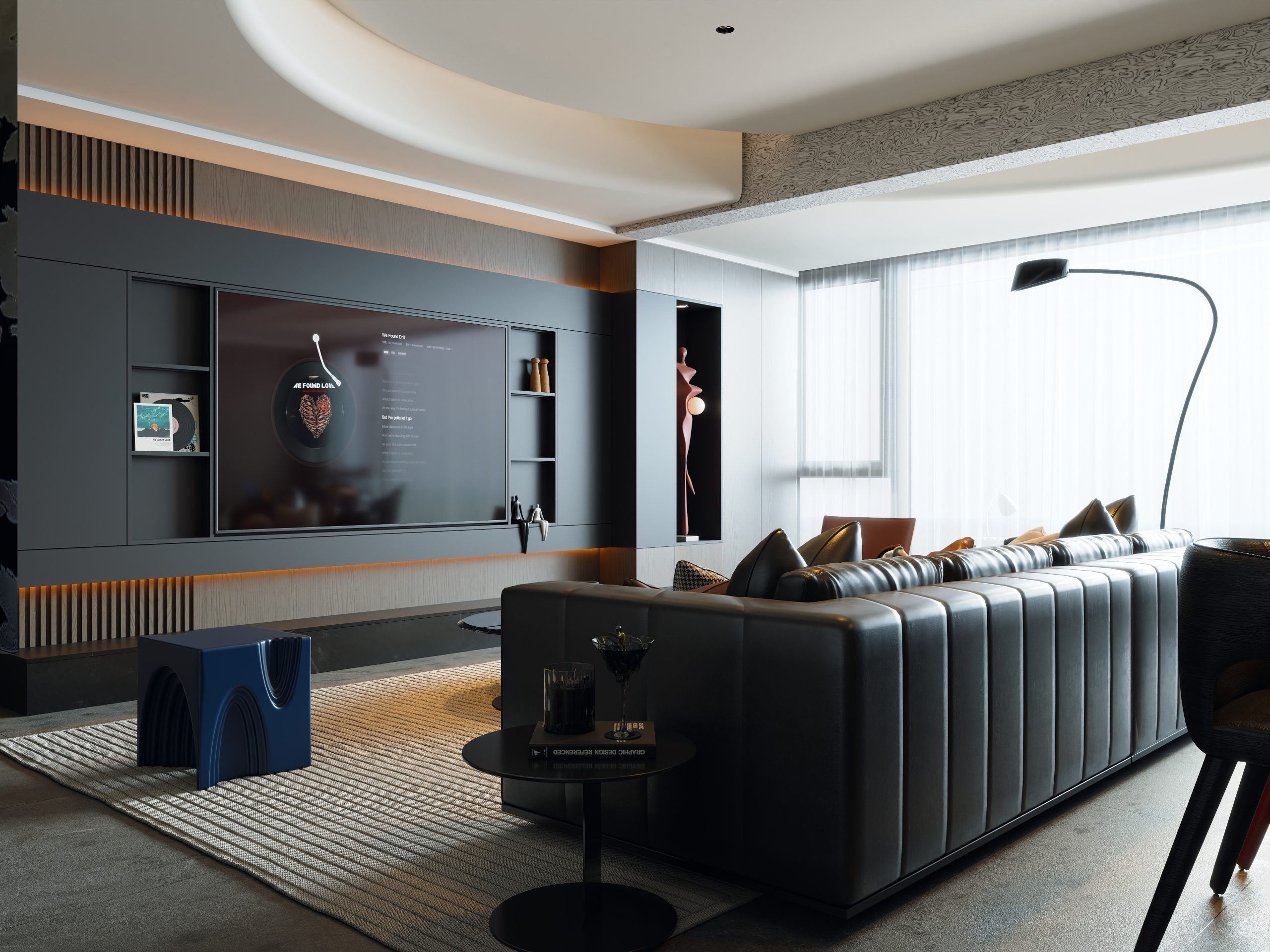 乐云库意式风格酷家乐成套案例方案-乐云库