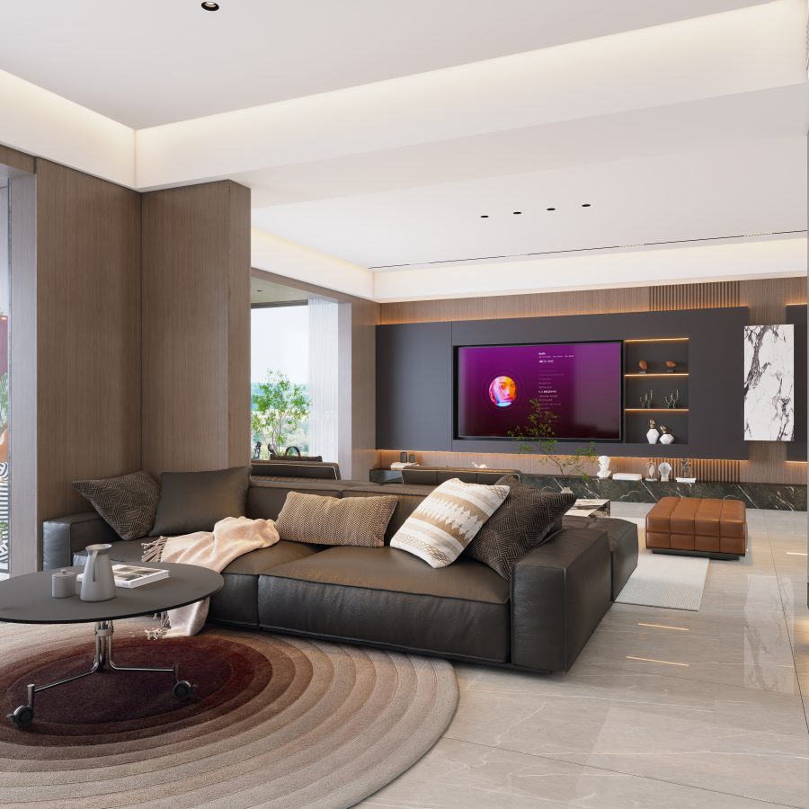 意式风格酷家乐成套案例方案-乐云库