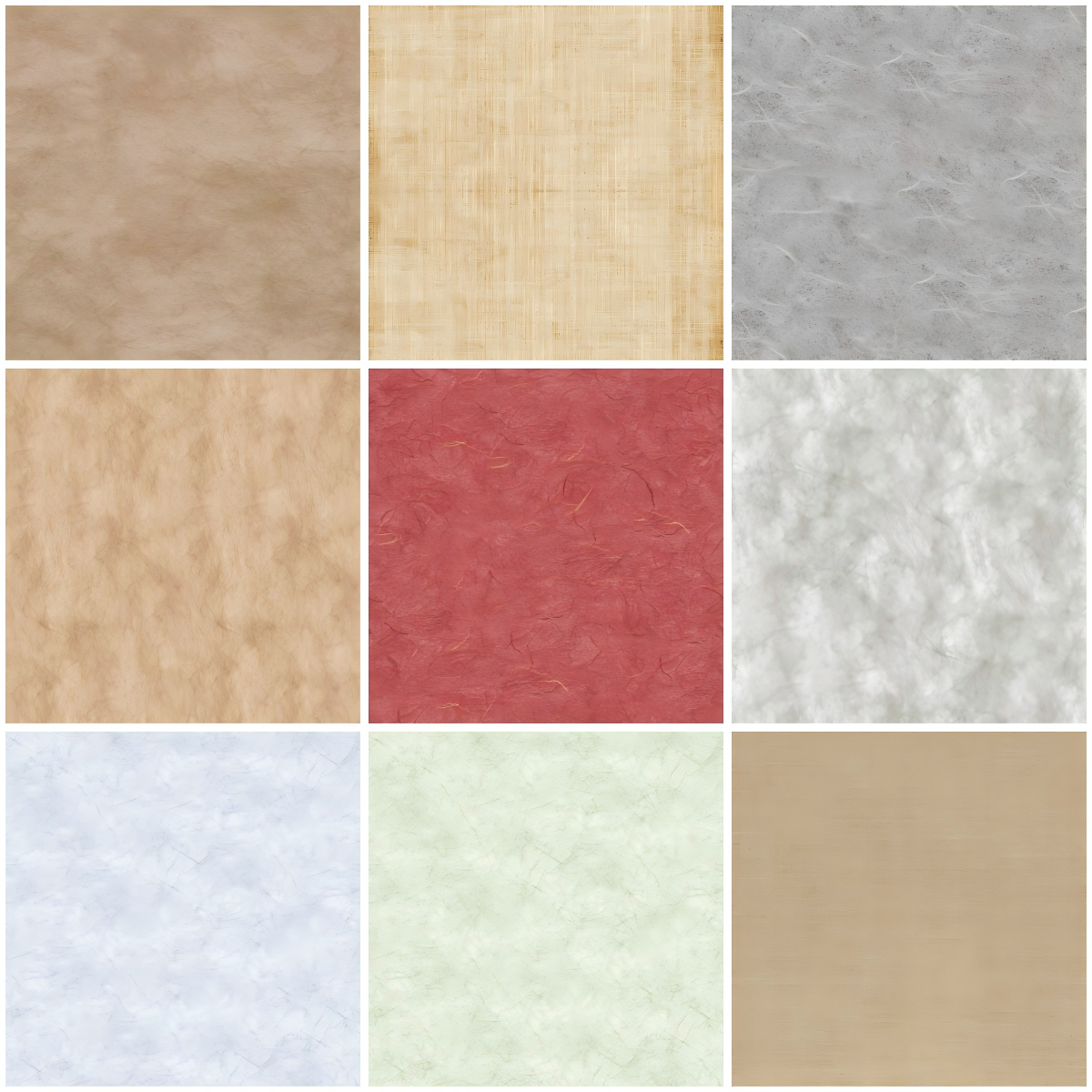 20款高清杜邦纸贴图，已做无缝处理-乐云库