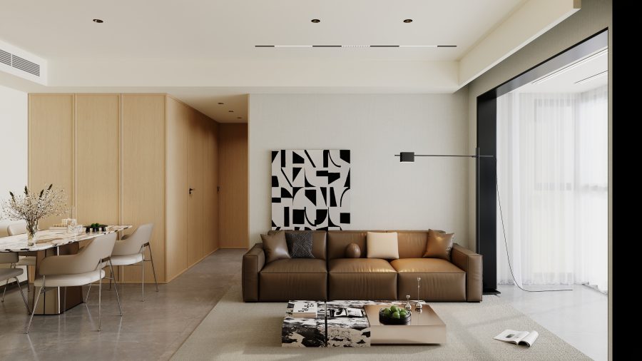 现代风格酷家乐成套案例-乐云库