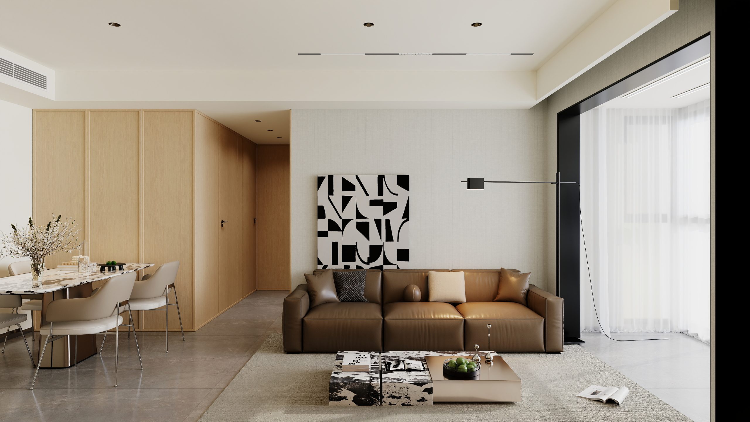 现代风格酷家乐成套案例-乐云库