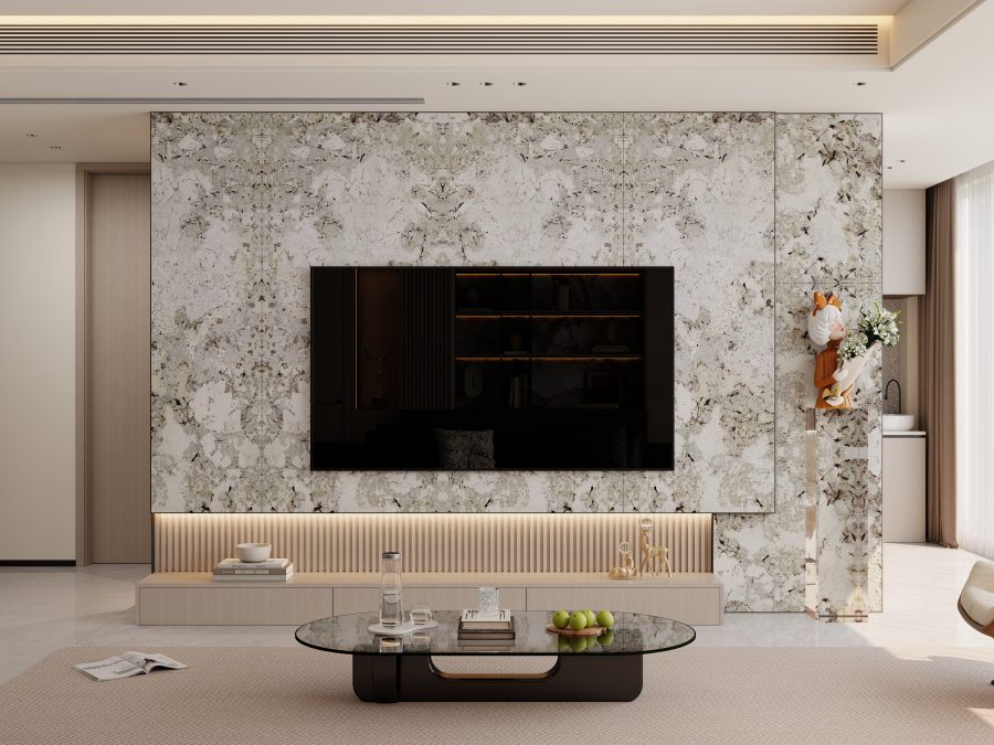 乐云库现代轻奢酷家乐成套案例-乐云库