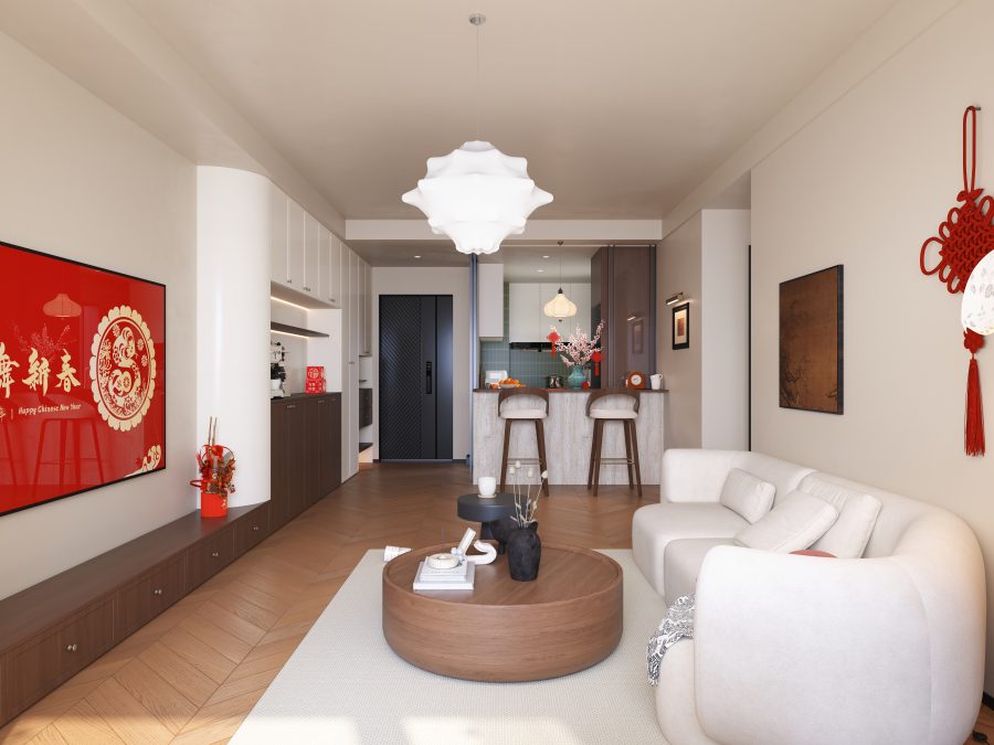 中古风格酷家乐成套案例-乐云库