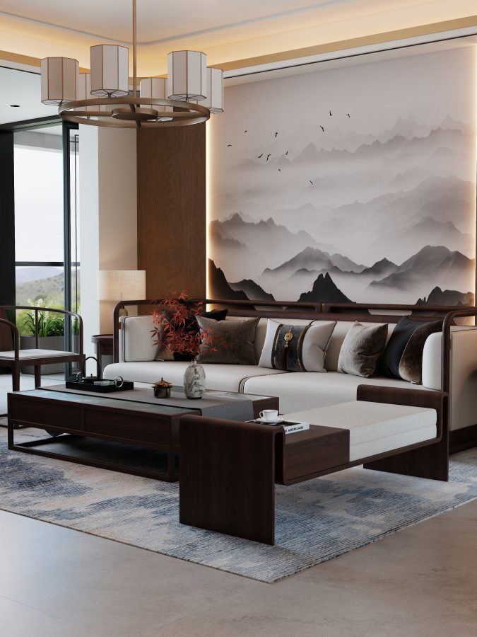 新中式风格酷家乐成套案例-乐云库