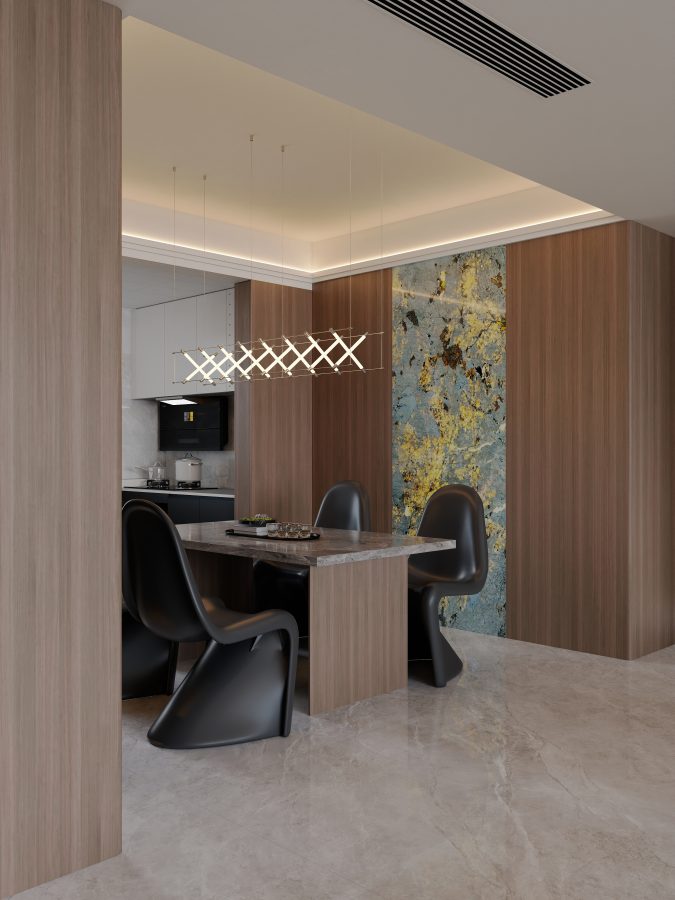 现代意式风格酷家乐成套案例-乐云库