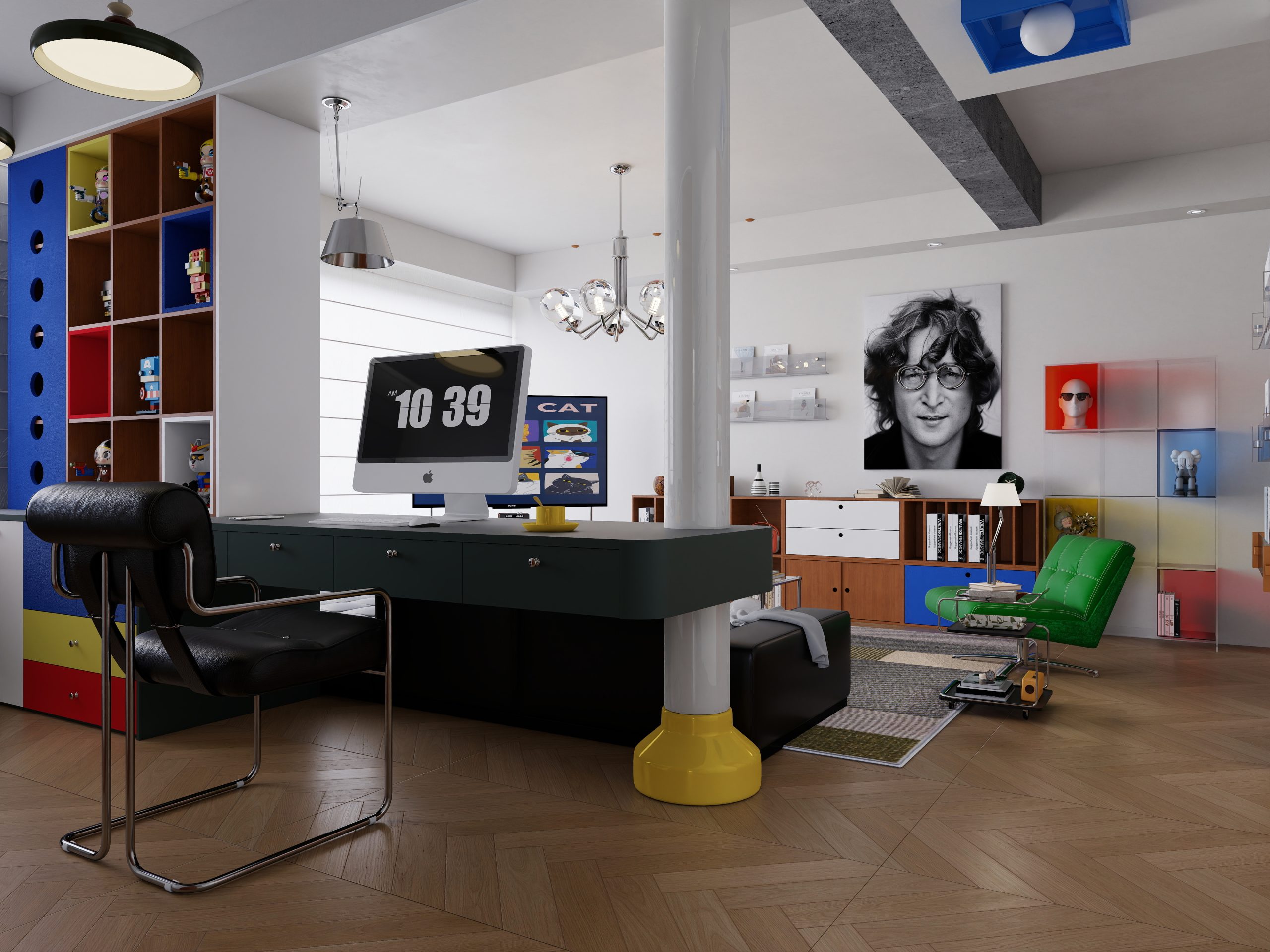 乐云库现代包豪斯风格成套案例-乐云库