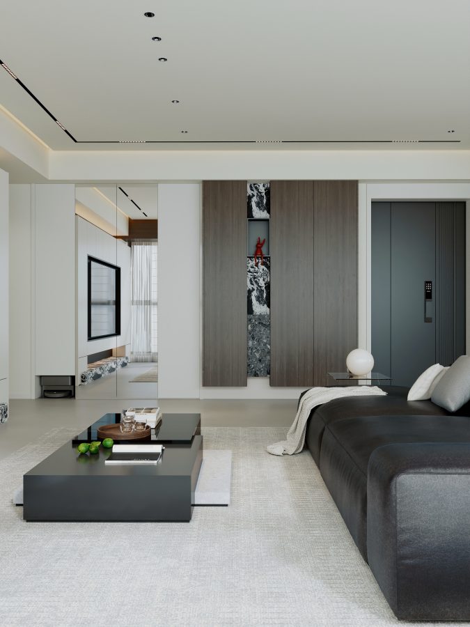 意式现代风格酷家乐成套案例-乐云库